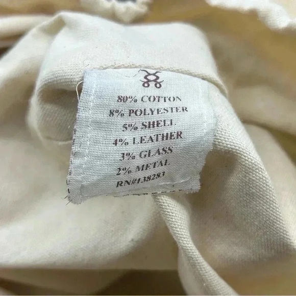 Figue Bardot Raj Palace Tuk Tuk Tote Shell Embellished Boho Beach Bag - Picture 5 of 15